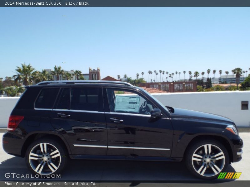 Black / Black 2014 Mercedes-Benz GLK 350
