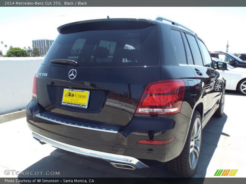 Black / Black 2014 Mercedes-Benz GLK 350