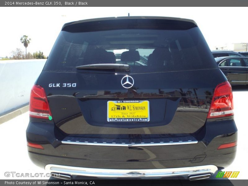 Black / Black 2014 Mercedes-Benz GLK 350