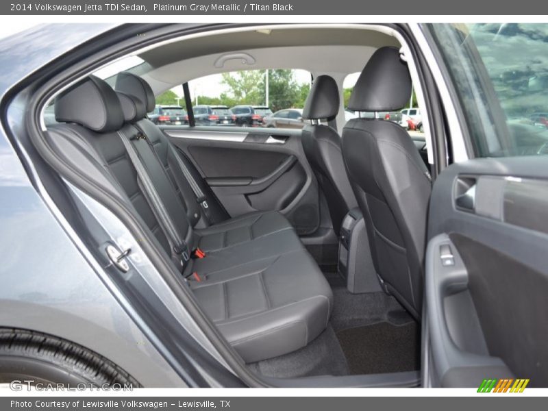 Platinum Gray Metallic / Titan Black 2014 Volkswagen Jetta TDI Sedan