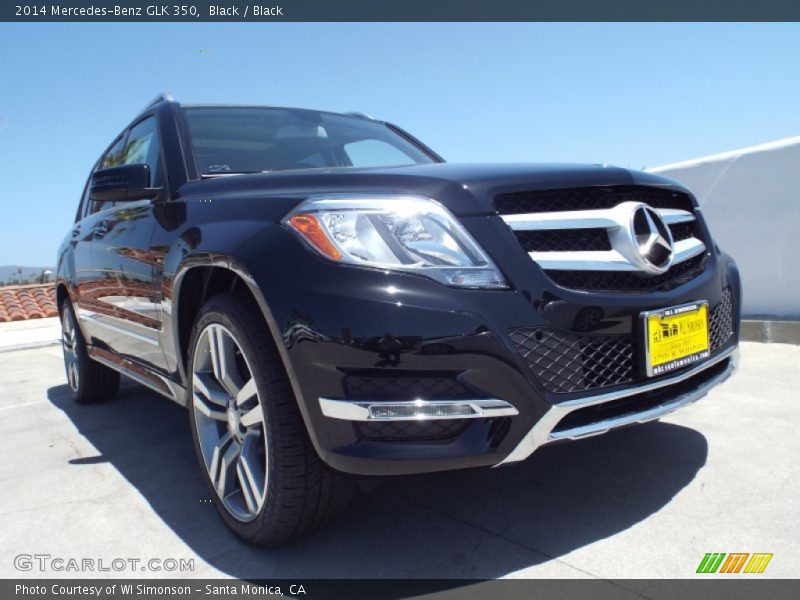 Black / Black 2014 Mercedes-Benz GLK 350