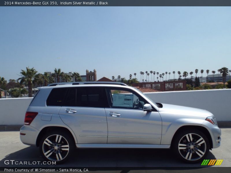 Iridium Silver Metallic / Black 2014 Mercedes-Benz GLK 350