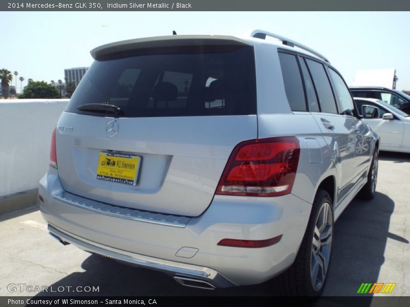 Iridium Silver Metallic / Black 2014 Mercedes-Benz GLK 350