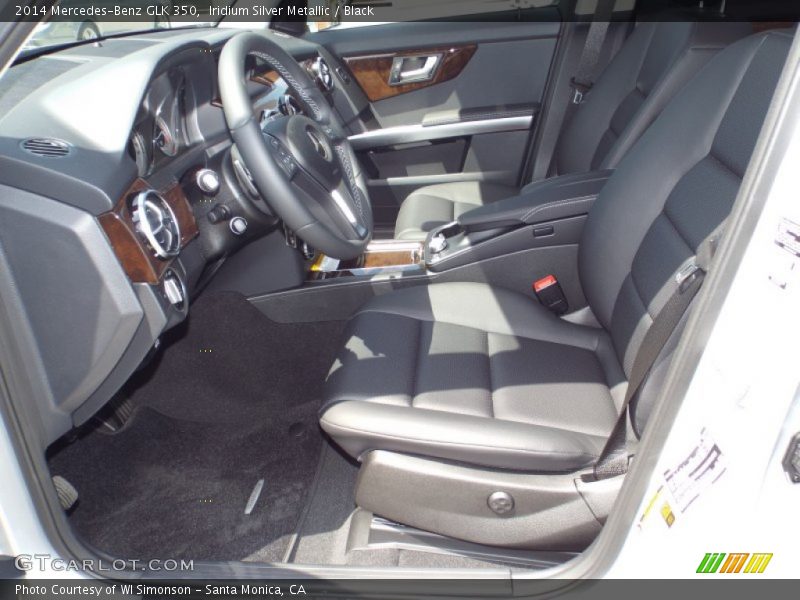 Iridium Silver Metallic / Black 2014 Mercedes-Benz GLK 350