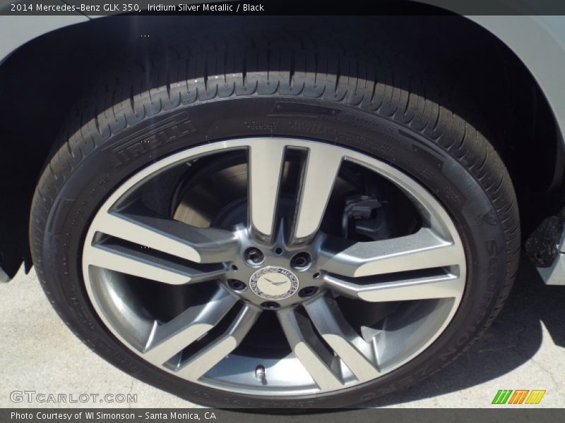 Iridium Silver Metallic / Black 2014 Mercedes-Benz GLK 350