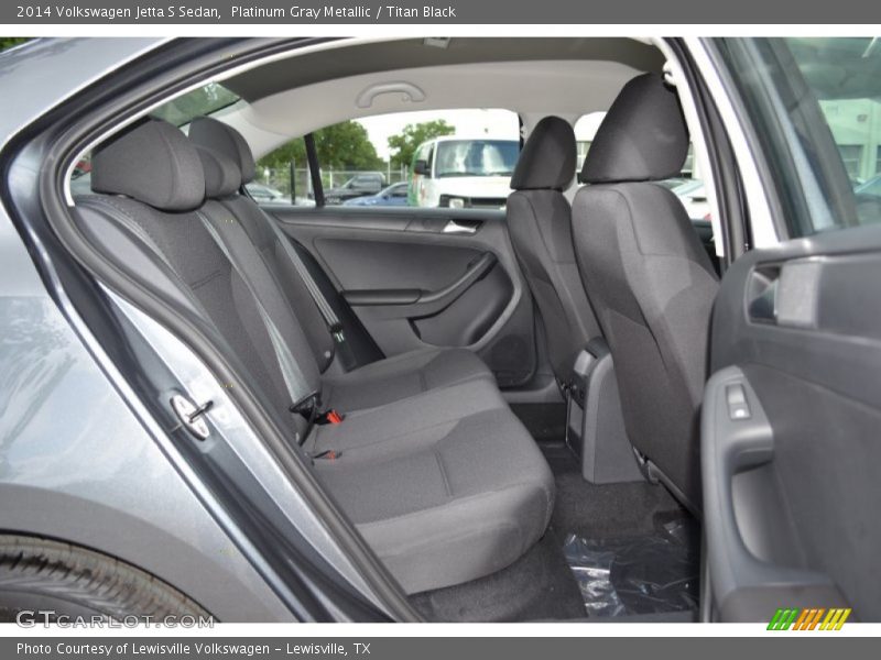 Platinum Gray Metallic / Titan Black 2014 Volkswagen Jetta S Sedan