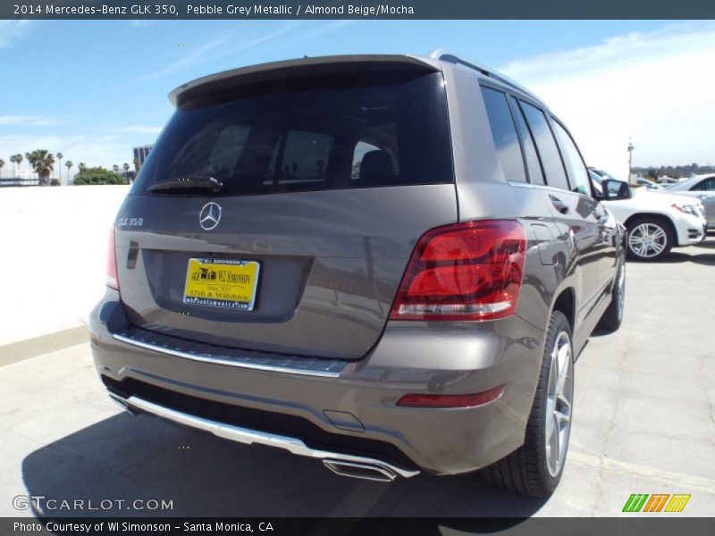 Pebble Grey Metallic / Almond Beige/Mocha 2014 Mercedes-Benz GLK 350