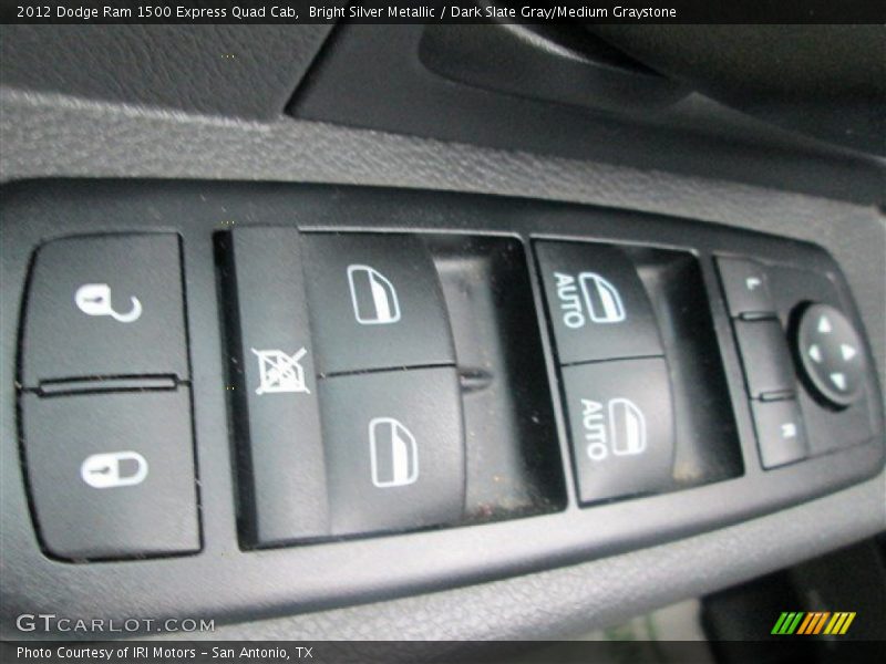 Bright Silver Metallic / Dark Slate Gray/Medium Graystone 2012 Dodge Ram 1500 Express Quad Cab