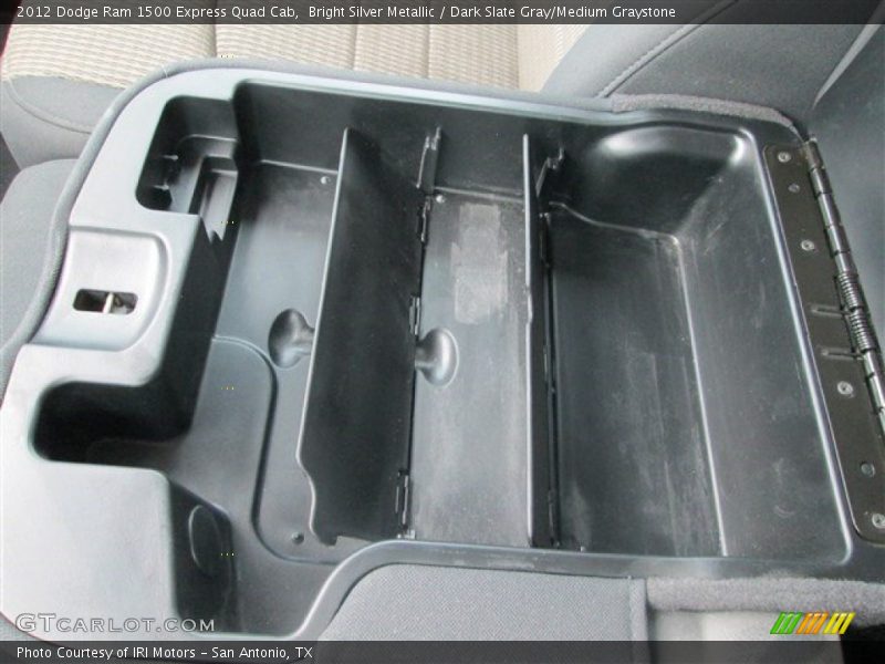 Bright Silver Metallic / Dark Slate Gray/Medium Graystone 2012 Dodge Ram 1500 Express Quad Cab