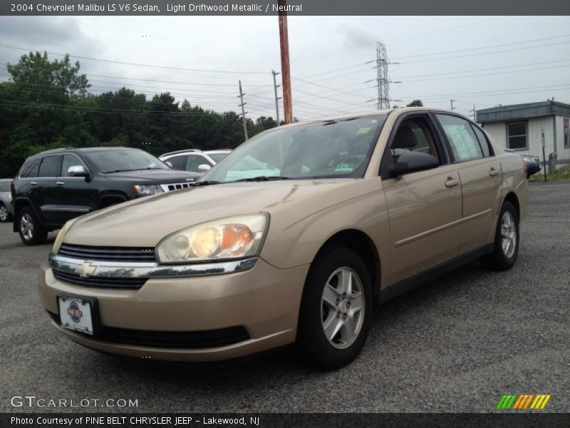Light Driftwood Metallic / Neutral 2004 Chevrolet Malibu LS V6 Sedan