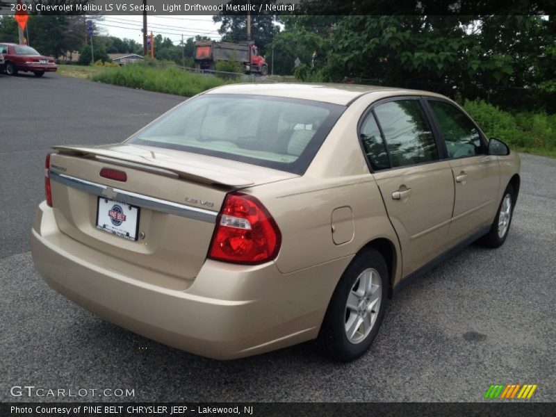Light Driftwood Metallic / Neutral 2004 Chevrolet Malibu LS V6 Sedan
