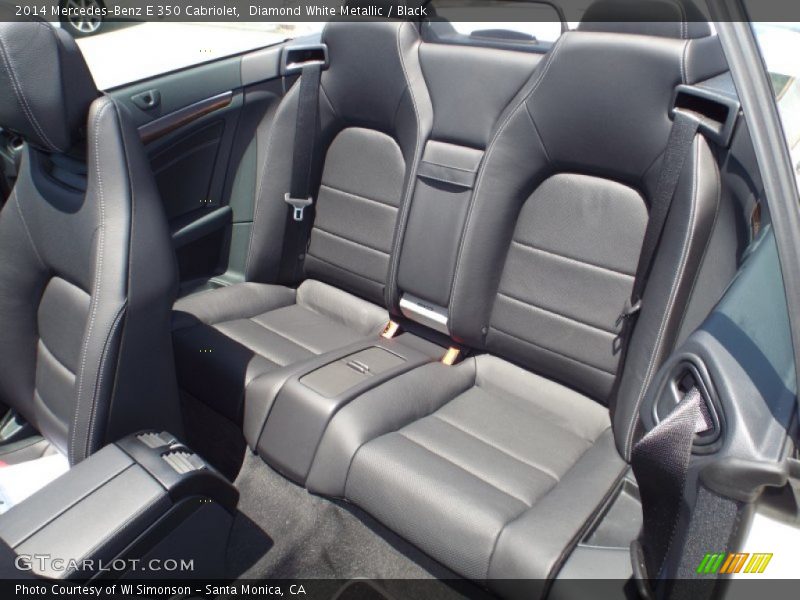 Diamond White Metallic / Black 2014 Mercedes-Benz E 350 Cabriolet