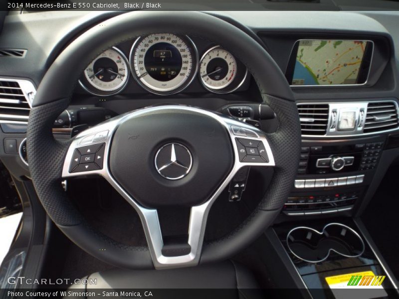 Black / Black 2014 Mercedes-Benz E 550 Cabriolet