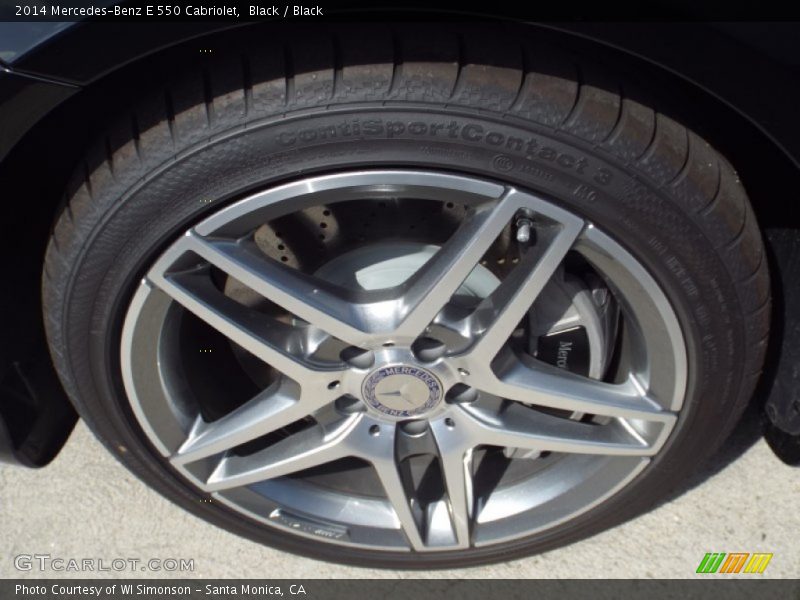 Black / Black 2014 Mercedes-Benz E 550 Cabriolet