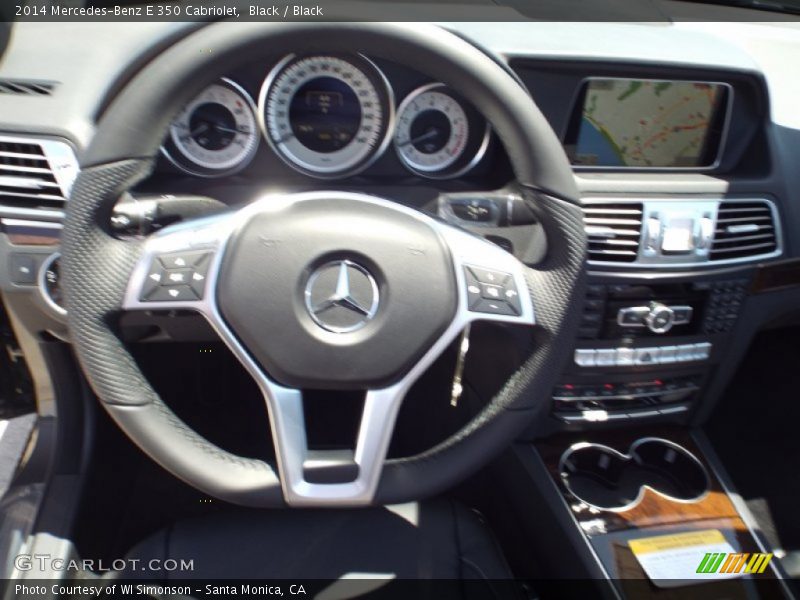 Black / Black 2014 Mercedes-Benz E 350 Cabriolet