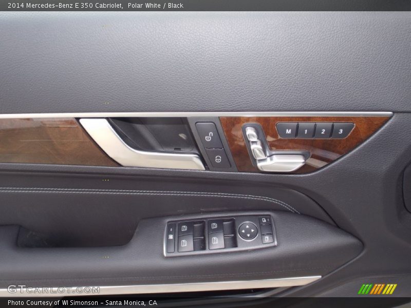 Polar White / Black 2014 Mercedes-Benz E 350 Cabriolet