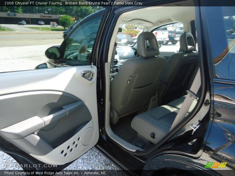 Brilliant Black Crystal Pearl / Pastel Slate Gray 2008 Chrysler PT Cruiser Touring