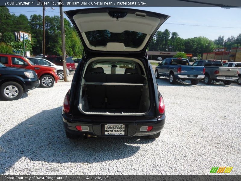 Brilliant Black Crystal Pearl / Pastel Slate Gray 2008 Chrysler PT Cruiser Touring