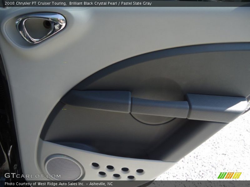 Brilliant Black Crystal Pearl / Pastel Slate Gray 2008 Chrysler PT Cruiser Touring