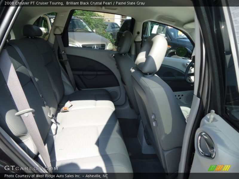Brilliant Black Crystal Pearl / Pastel Slate Gray 2008 Chrysler PT Cruiser Touring