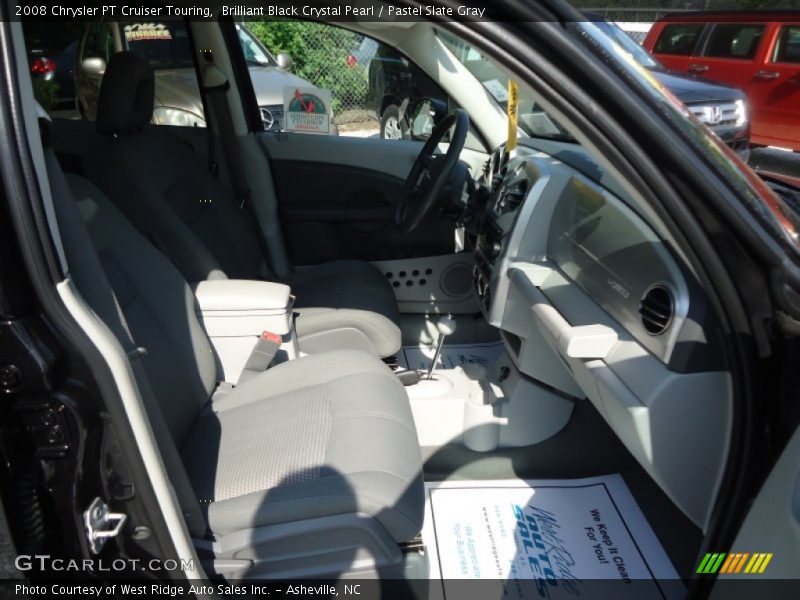 Brilliant Black Crystal Pearl / Pastel Slate Gray 2008 Chrysler PT Cruiser Touring
