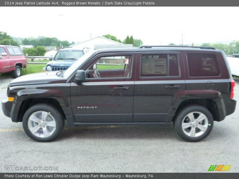 Rugged Brown Metallic / Dark Slate Gray/Light Pebble 2014 Jeep Patriot Latitude 4x4