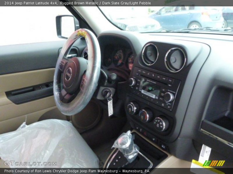 Rugged Brown Metallic / Dark Slate Gray/Light Pebble 2014 Jeep Patriot Latitude 4x4