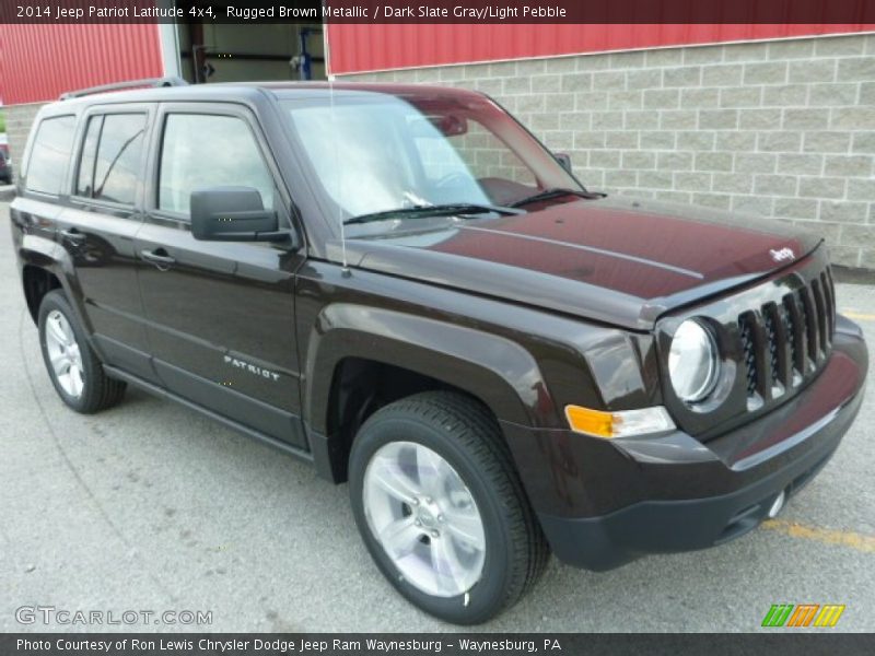 Rugged Brown Metallic / Dark Slate Gray/Light Pebble 2014 Jeep Patriot Latitude 4x4