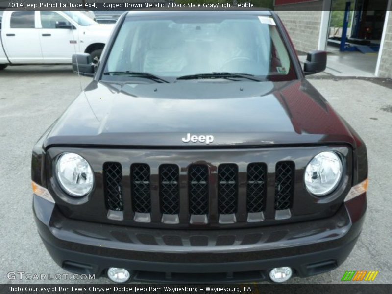 Rugged Brown Metallic / Dark Slate Gray/Light Pebble 2014 Jeep Patriot Latitude 4x4