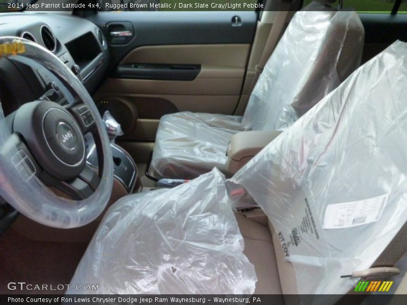 Rugged Brown Metallic / Dark Slate Gray/Light Pebble 2014 Jeep Patriot Latitude 4x4