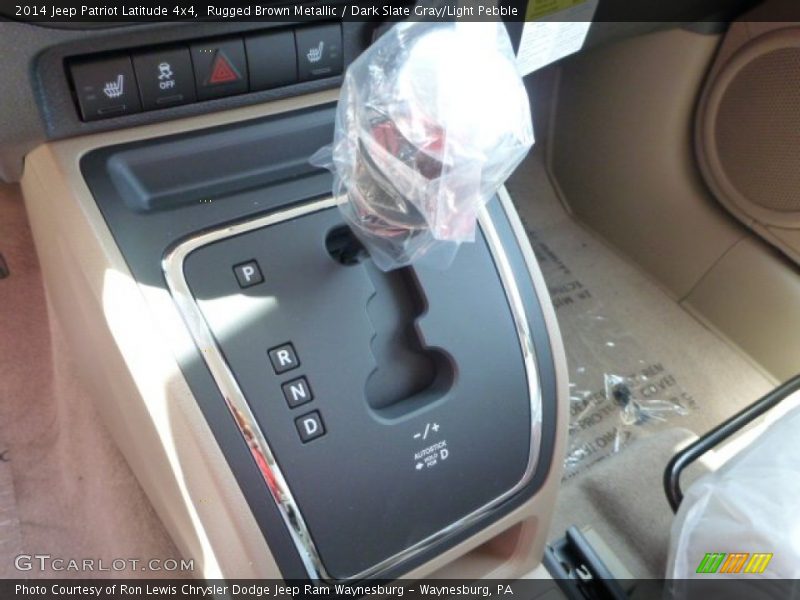 Rugged Brown Metallic / Dark Slate Gray/Light Pebble 2014 Jeep Patriot Latitude 4x4