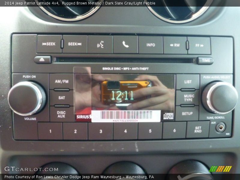Rugged Brown Metallic / Dark Slate Gray/Light Pebble 2014 Jeep Patriot Latitude 4x4