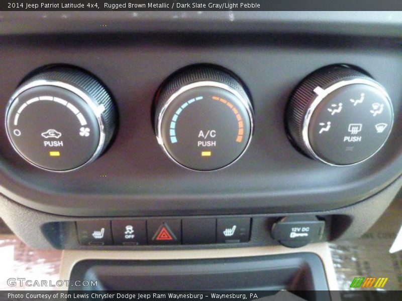 Rugged Brown Metallic / Dark Slate Gray/Light Pebble 2014 Jeep Patriot Latitude 4x4