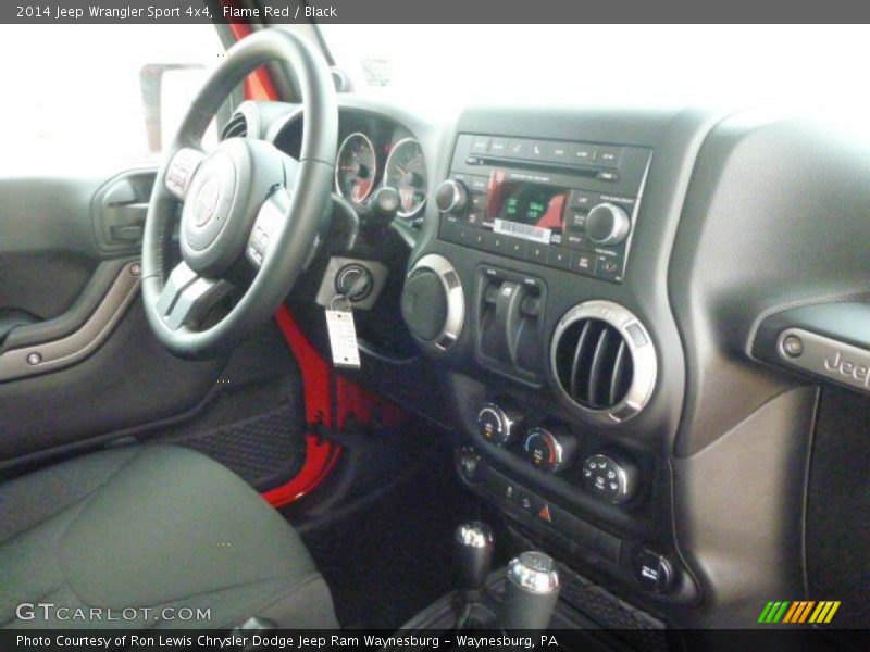 Flame Red / Black 2014 Jeep Wrangler Sport 4x4