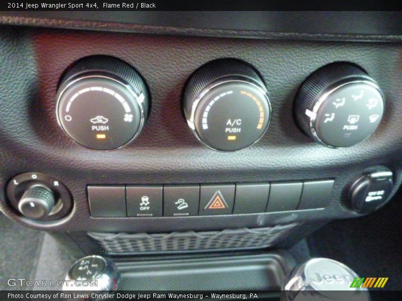 Flame Red / Black 2014 Jeep Wrangler Sport 4x4
