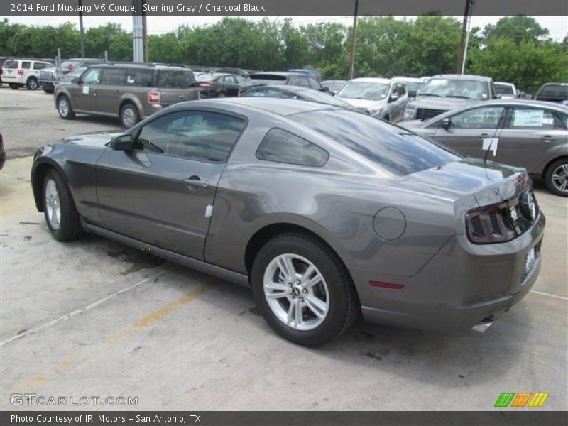 Sterling Gray / Charcoal Black 2014 Ford Mustang V6 Coupe