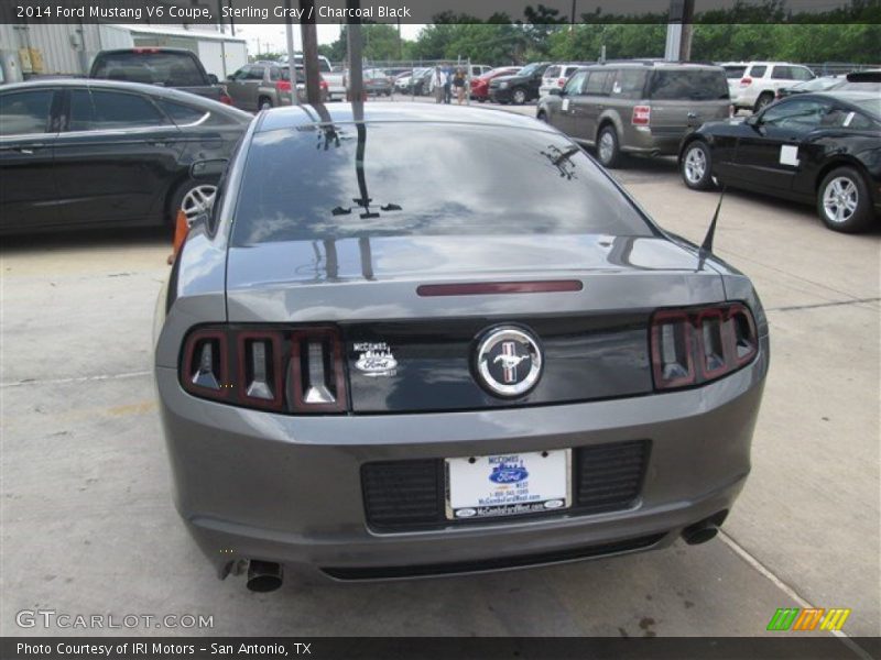 Sterling Gray / Charcoal Black 2014 Ford Mustang V6 Coupe