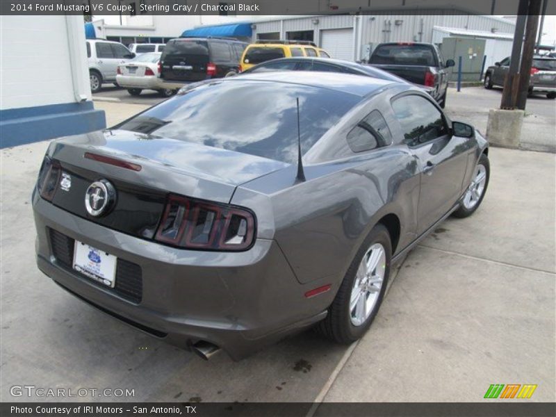 Sterling Gray / Charcoal Black 2014 Ford Mustang V6 Coupe