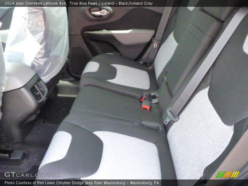 True Blue Pearl / Iceland - Black/Iceland Gray 2014 Jeep Cherokee Latitude 4x4