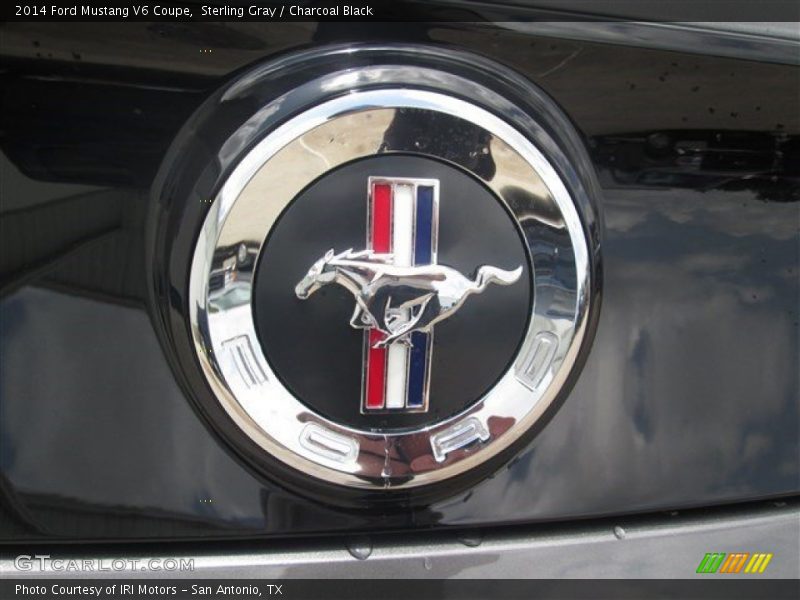 Sterling Gray / Charcoal Black 2014 Ford Mustang V6 Coupe