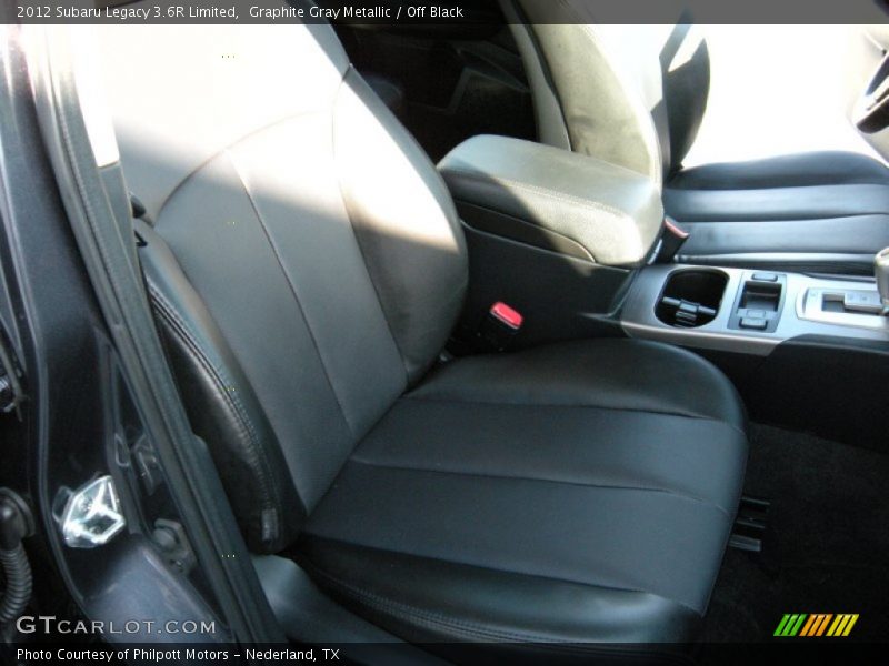 Graphite Gray Metallic / Off Black 2012 Subaru Legacy 3.6R Limited