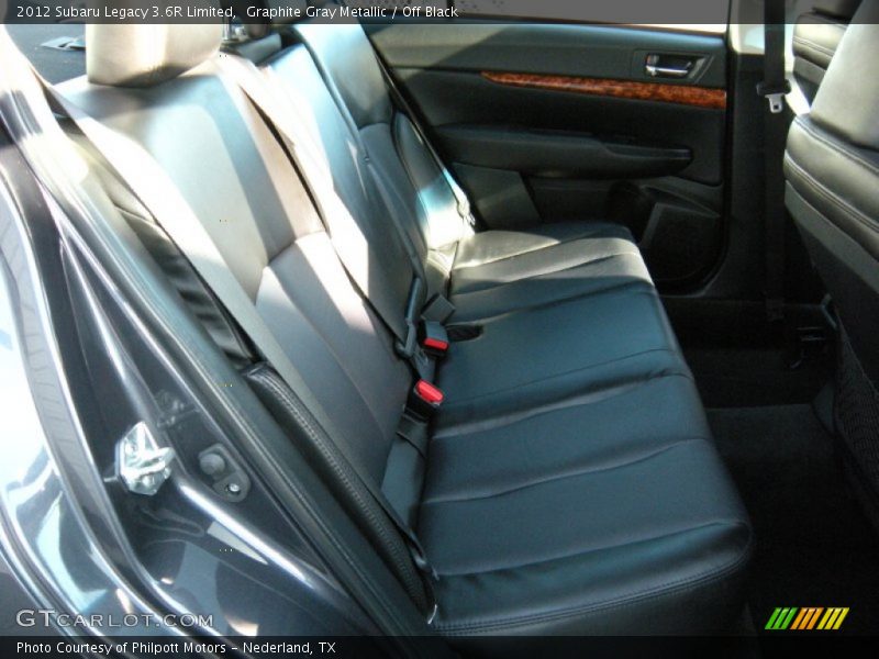 Graphite Gray Metallic / Off Black 2012 Subaru Legacy 3.6R Limited