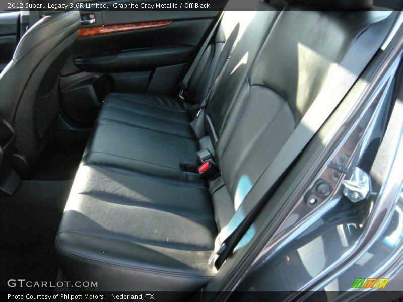 Graphite Gray Metallic / Off Black 2012 Subaru Legacy 3.6R Limited