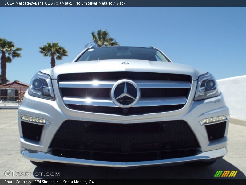 Iridium Silver Metallic / Black 2014 Mercedes-Benz GL 550 4Matic