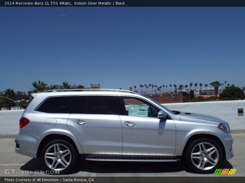 Iridium Silver Metallic / Black 2014 Mercedes-Benz GL 550 4Matic