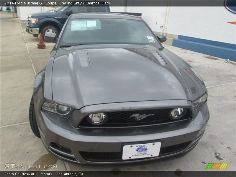 Sterling Gray / Charcoal Black 2014 Ford Mustang GT Coupe