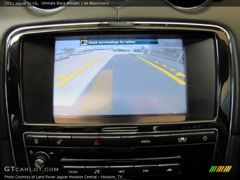 Ultimate Black Metallic / Jet Black/Ivory 2011 Jaguar XJ XJL