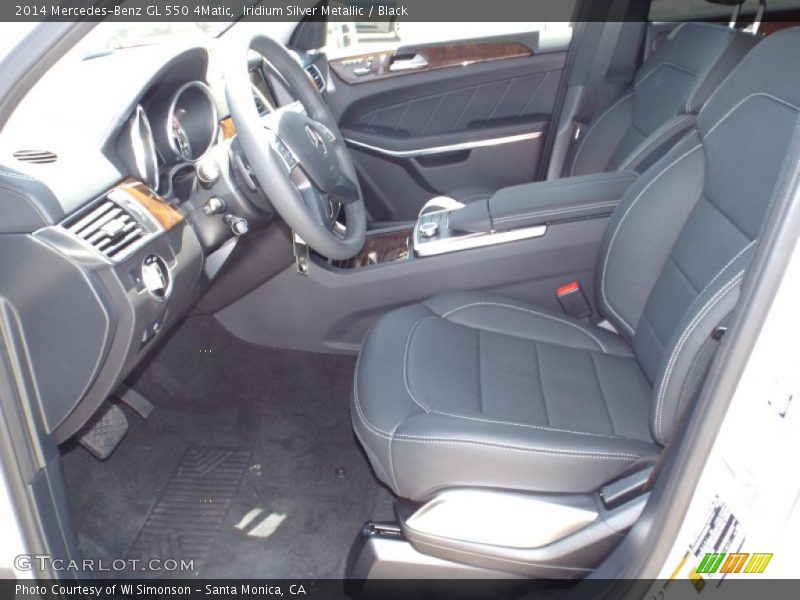 Iridium Silver Metallic / Black 2014 Mercedes-Benz GL 550 4Matic
