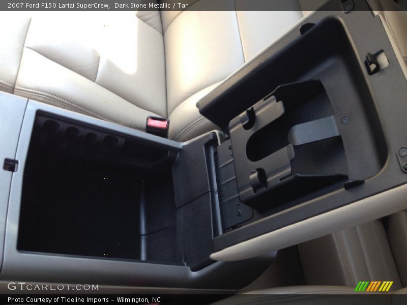 Dark Stone Metallic / Tan 2007 Ford F150 Lariat SuperCrew