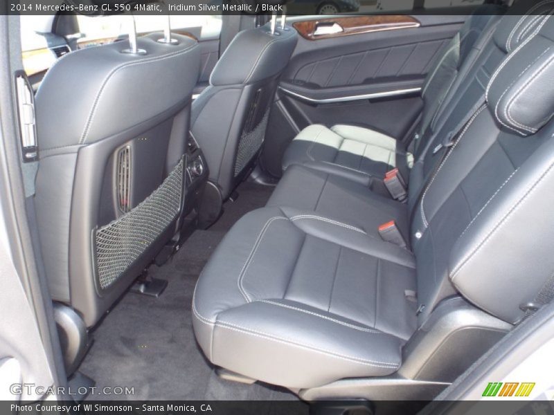 Iridium Silver Metallic / Black 2014 Mercedes-Benz GL 550 4Matic